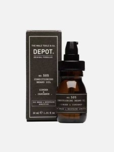 Depot NO. 505 CONDITIONING BEARD OIL (Ginger & Cardamom) - olejek do brody, 30ml