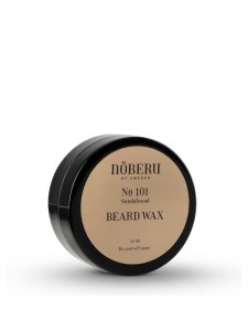 Nõberu of Sweden No. 101 Sandalwood BEARD WAX - wosk do brody, 50ml
