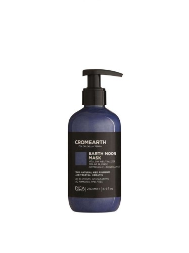 RICA CROMEARTH EARTH MOON MASK - maska neutralizująca żółte refleksy, 250ML
