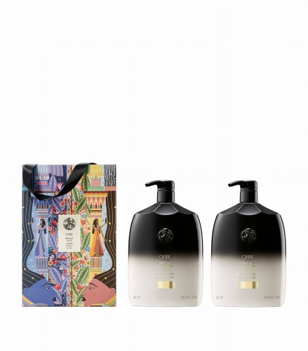 ORIBE GOLD LUST LITER SET - zestaw regenerujący i odmładzający do włosów suchych i zmęczonych