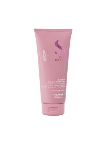 ALFAPARF SEMI DI LINO MOISTURE NUTRITIVE LEAVE-IN CONDITIONER - odżywka nawilżająca do włosów suchych, 200ml