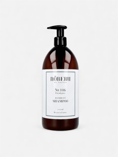 Noberu of Sweden No 106 Dandruff Shampoo Eucalyptus - szampon przeciwłupieżowy do włosów, 1000ml