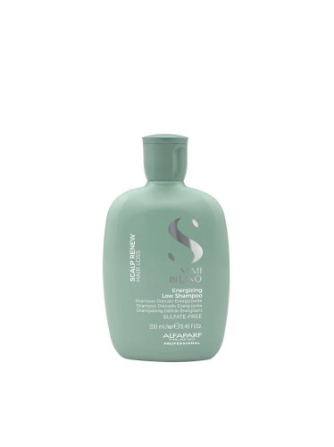 ALFAPARF SEMI DI LINO ENERGIZING LOW SHAMPOO – szampon energetyzujący do włosów osłabionych i skłonnych do wypadania, 250ml