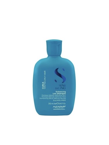 ALFAPARF MILANO DEMI DI LINO CURLS ENHANCING LOW SHAMPOO – szampon podkreślający skręt włosów falowanych i kręconych, 250ml