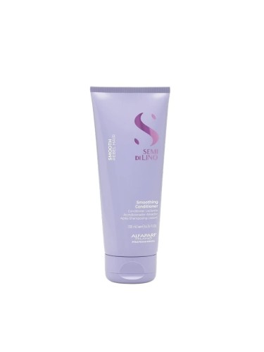 ALFAPARF MILANO SEMI DI LINO SMOOTH SMOOTHING CONDITIONER - odżywka wygładzająca do włosów niesfornych i puszących się, 200ml