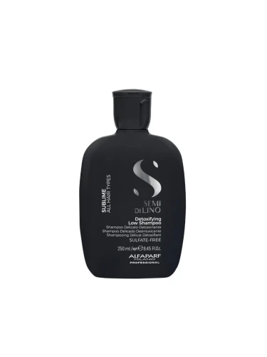 ALFAPARF MILANO SEMI DI LINO SUBLIME DETOXIFYING LOW SHAMPOO - szampon oczyszczający do włosów i skóry głowy, 250ml