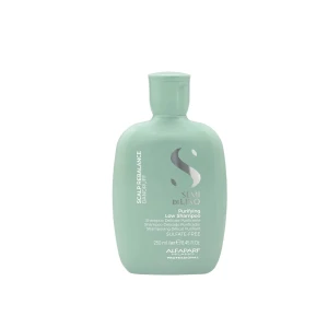 ALFAPARF MILANO SEMI DI LINO SCALP REBALANCE PURIFYING LOW SHAMPOO - szampon oczyszczający przeciwłupieżowy do skóry głowy, 250ml