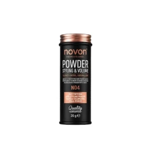 NOVON POWDER STYLING & VOLUME No4 - puder do stylizacji włosów, 20g