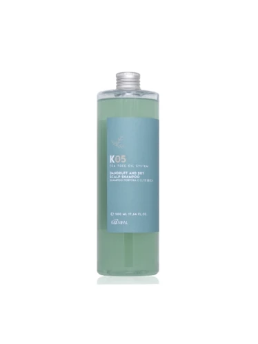 KAARAL K05 DANDRUFF AND DRY SCALP SHAMPOO - szampon do suchej skóry głowy i łupieżu suchego, 500ML