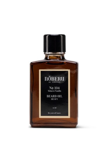 Nõberu of Sweden No. 104 Tobacco Vanilla BEARD OIL HEAVY - intensywny olejek do brody, 30ml