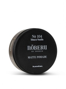 Nõberu of Sweden No. 104 Tobacco Vanilla MATTE POMADE - matowa pomada do włosów, 80ml