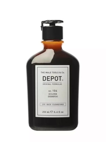 Depot NO. 104 SILVER SHAMPOO - szampon do włosów siwych, 250ml